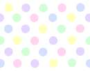 Printed Wafer Paper - Pastel Dots